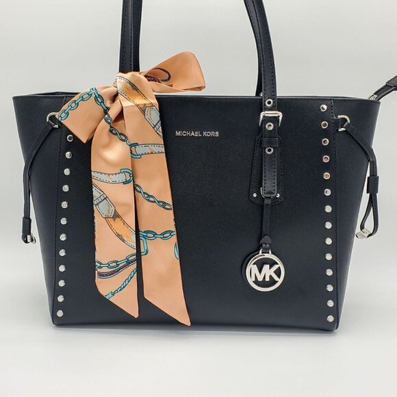 Peach Skinny Scarf | Hand Bag, Neck Scarf (2 pieces) - Color Set #10 / Brand NEW - Picture 4 of 12